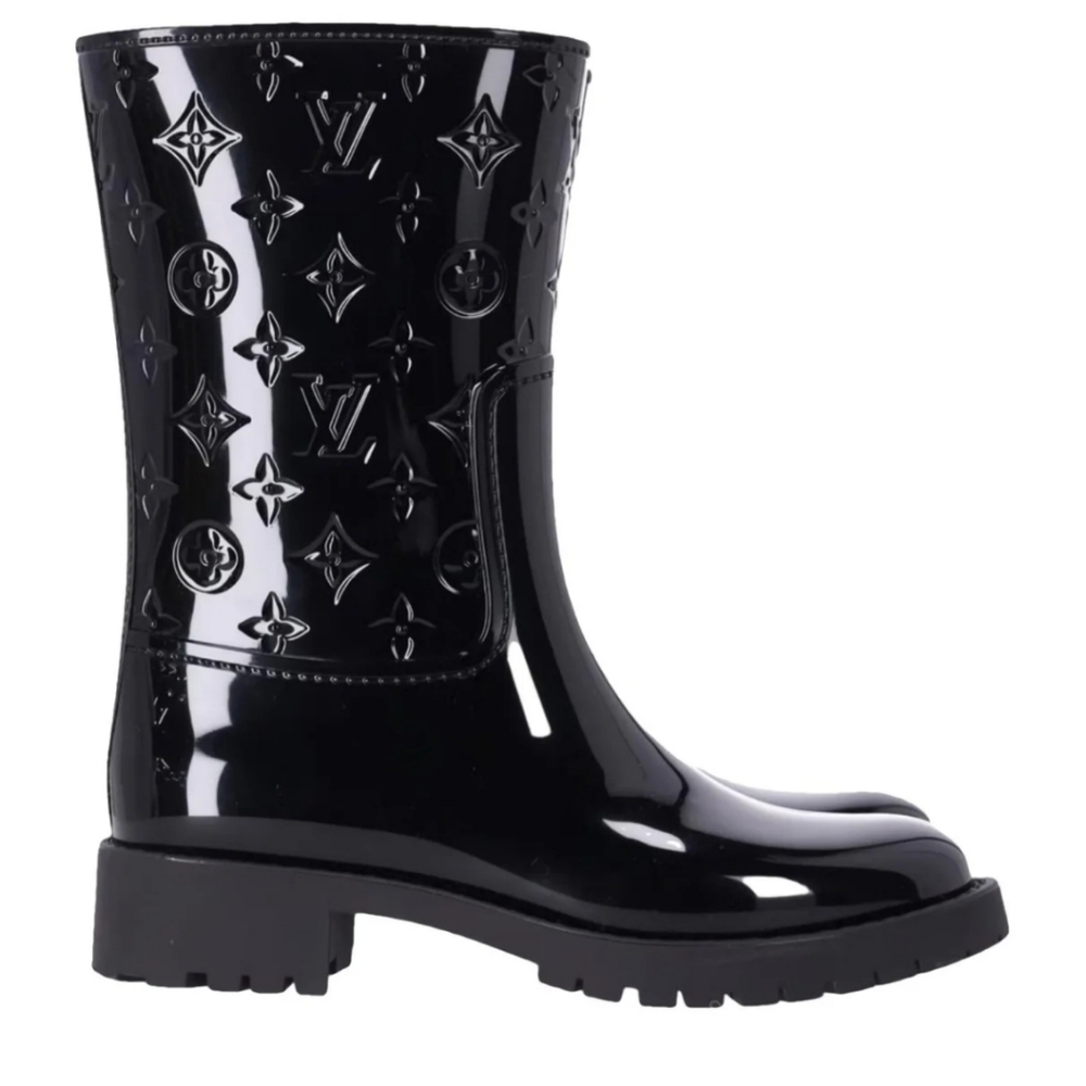 Louis Vuitton Drop Half Flat Boot